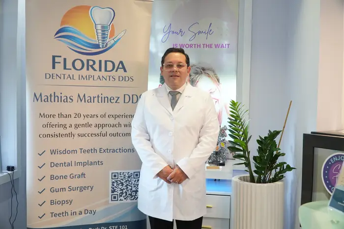The practice, its team and equipment in Weston, Florida